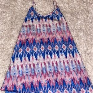 Tye dye a dress